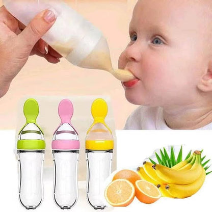 Baby Silicone Spoon Bottle (MHP-068)