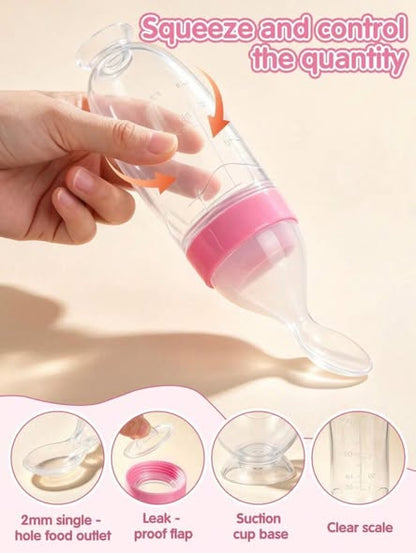 Baby Silicone Spoon Bottle (MHP-068)